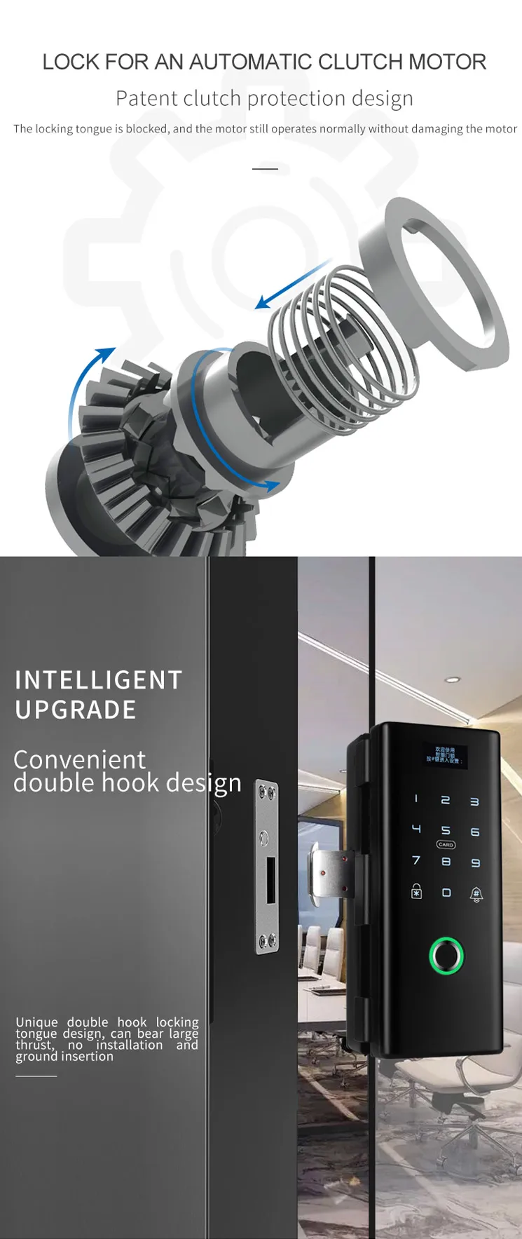 2020 new sale biometric fingerprint scanner smart lock access control system