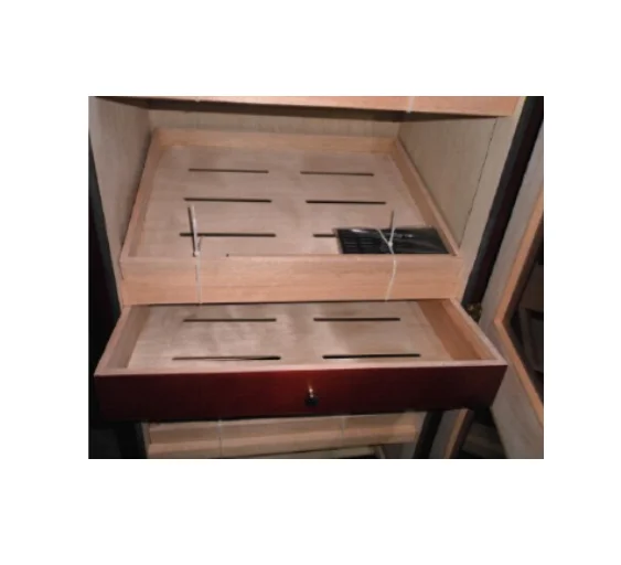 Hot Selling Cigar Humidor Lock Large Wood Cigar Humidor Holding 1000ct Cigars