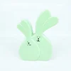 BSCI Audit Factory Easter bunny glazed Ceramic rabbit decorative easter rabbit