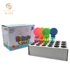 Kid favorite candy shape soap liquip wand mini water bubble toy