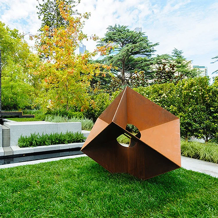 Art Corten Steel Sculpture