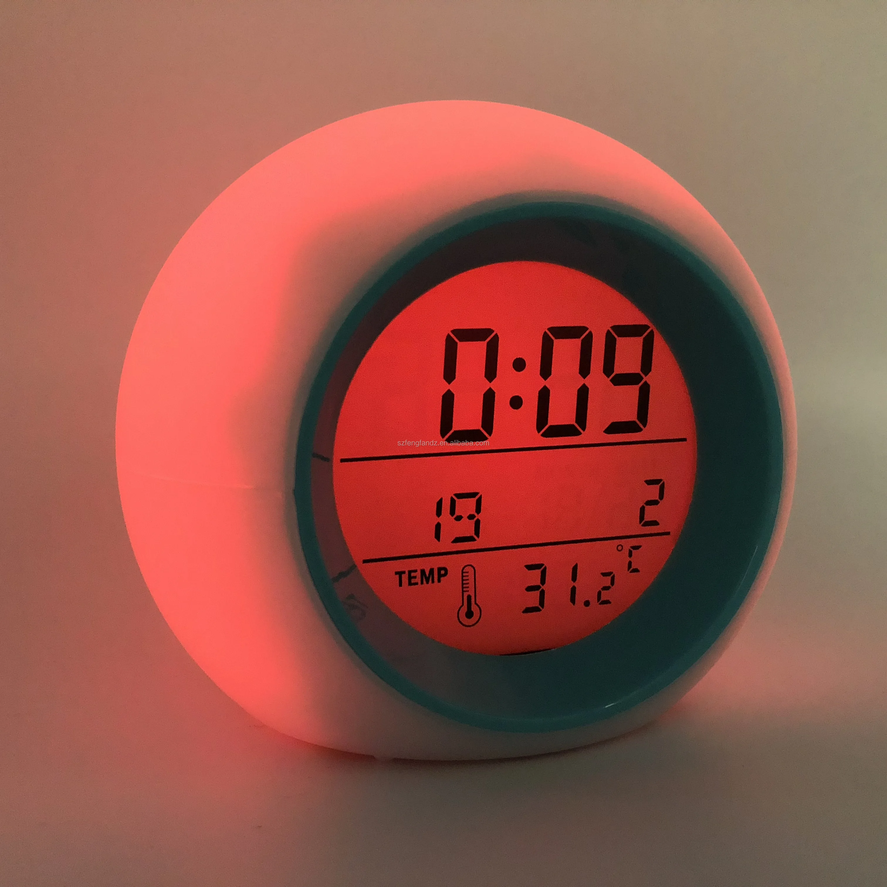 alarm clock color wheel design