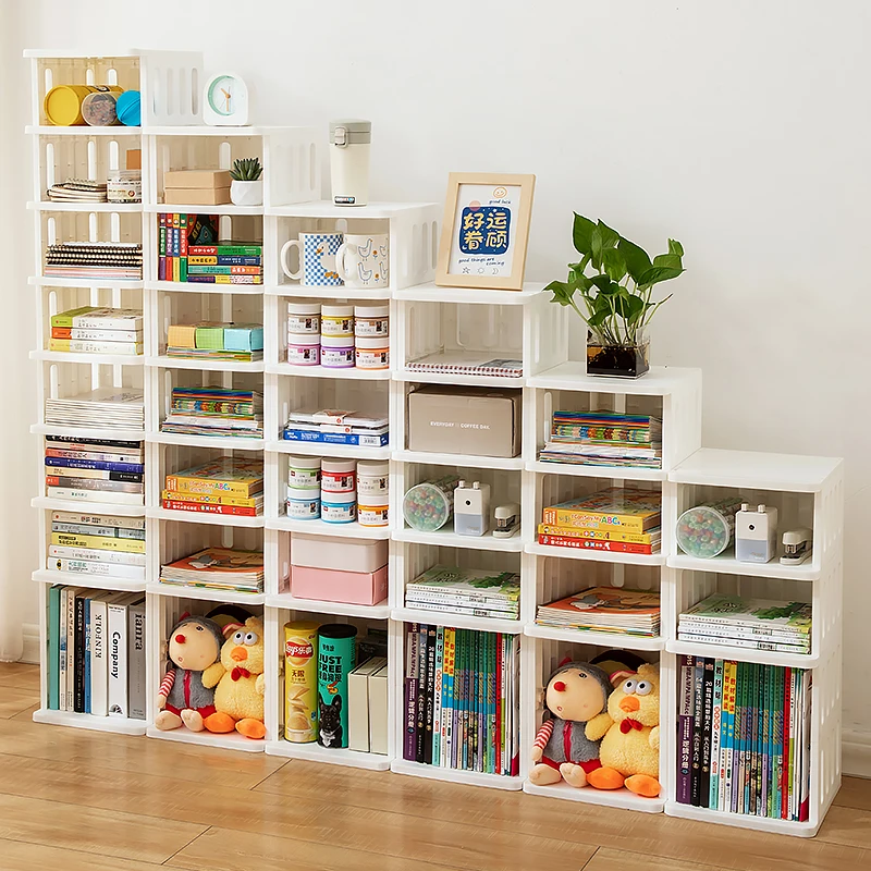 Modern Style Detachable Foldable Bookshelf With Flexible And ...