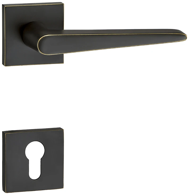 door locks handle / Factory Supply Antiquenc Brass Door Handle Set / Brass Handle
