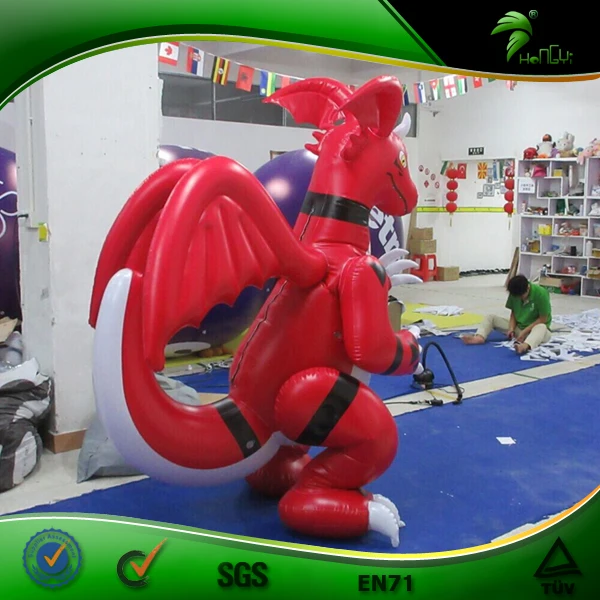 Hongyi Newest Incredible Inflatable Red Dragon Suit Buy Inflatable
