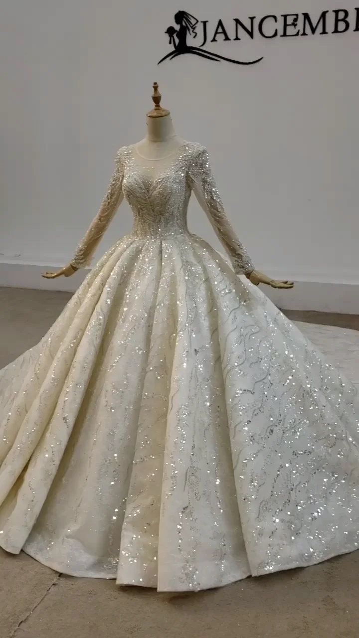 Jancember Htl1632 Wedding Dress Material Wedding Dress Bridal Gown