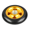 100mm outdoor polyurethane pro stunt scooter wheel ski racing alloy inline skate wheels