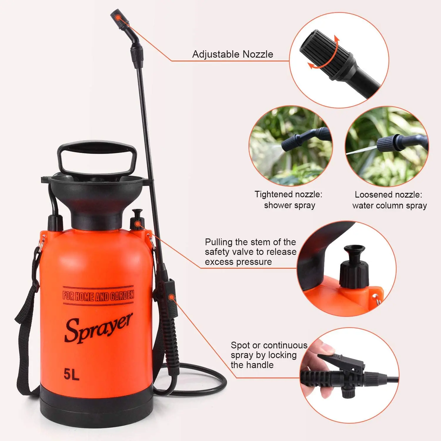 5 L Pest Control Sprayer Pressure,Handheld Paint Sprayer Manufacture
