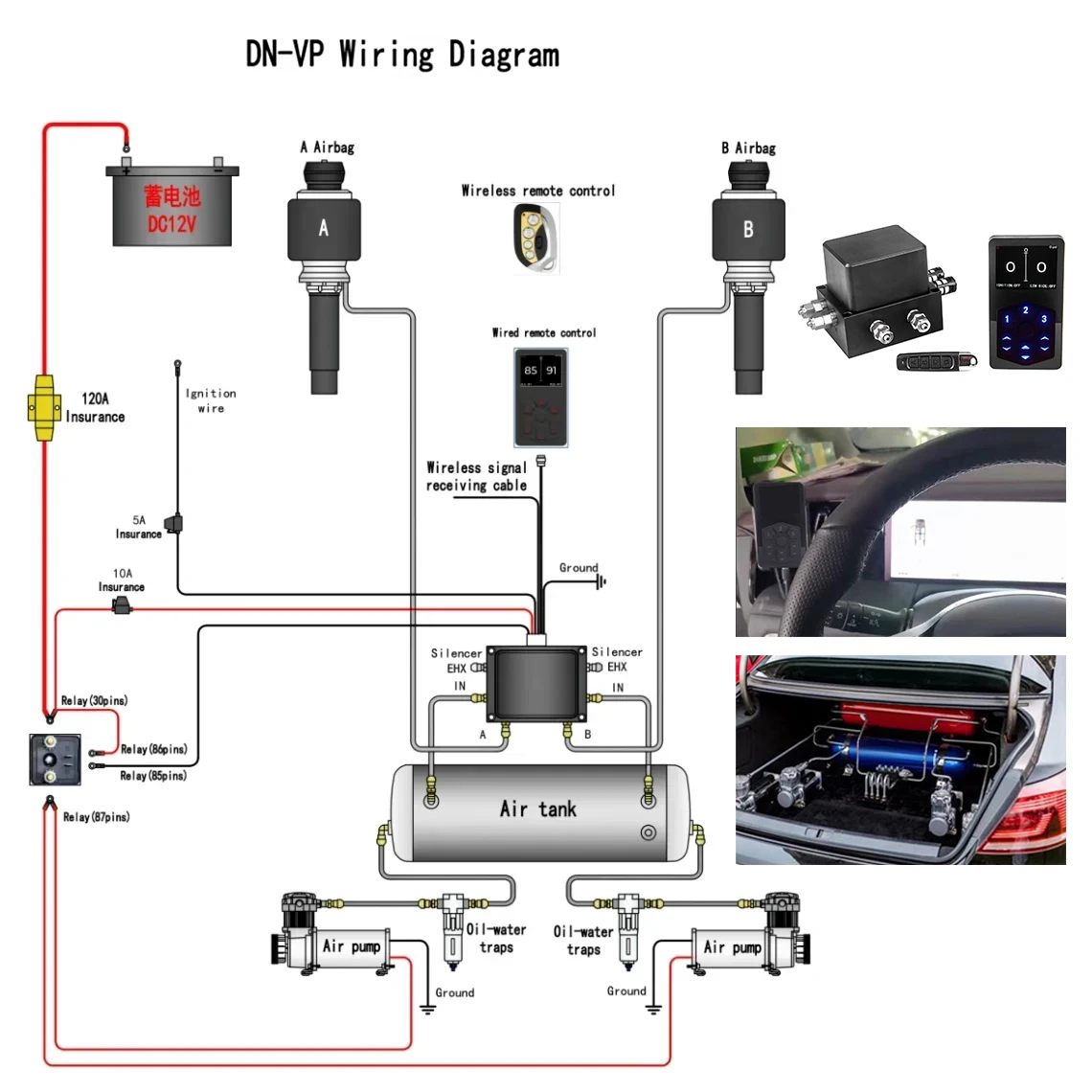 Universal Auto Air Suspension Control App - 3 Memory Edition