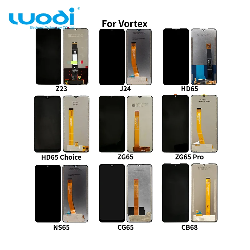 Mobile Phone LCD Touch Screen Display for Vortex Z23 J24 ZG65 HD65