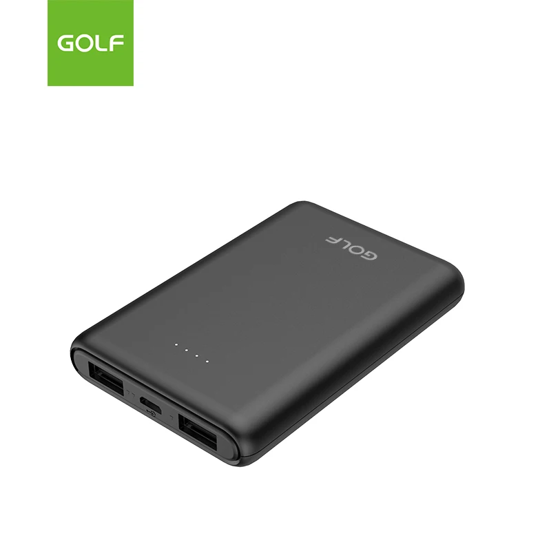 available GOLF 5000 Mah Power Bank Dual USB Slim Power Bank 5000mah external battery - ANKUX.COM