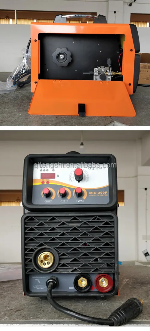 Portable 3 In 1 Welding Machine Mma Tig Mig 200a Pulse Igbt Inverter ...