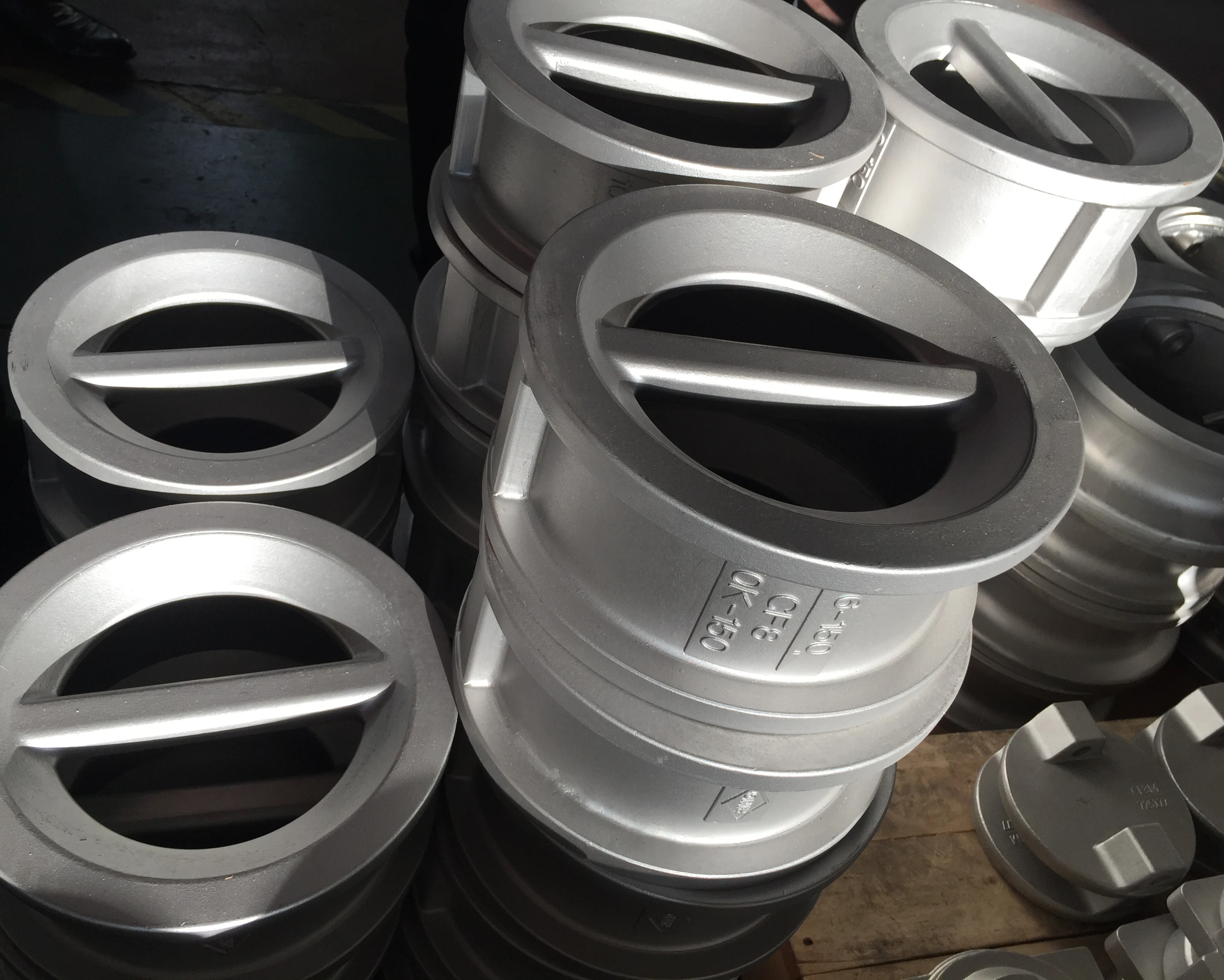 投资ggg40 a494 cy40 液压闸球球蝶阀体铸件