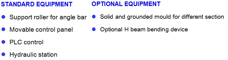 for sale tool equipment machinery for agriculture building materials parts pipe tube flat bar profile bending machines price