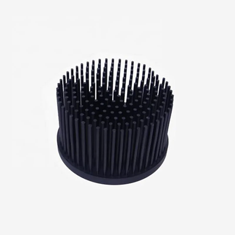 Round Heat Sink Aluminum 150mm Passive Heat Sink For Predrilled