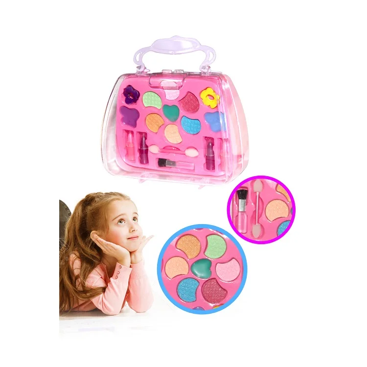 Wholesale Hand Bag Cosmetics Set Toy Girls Makeup Kit For Kids - Buy ...