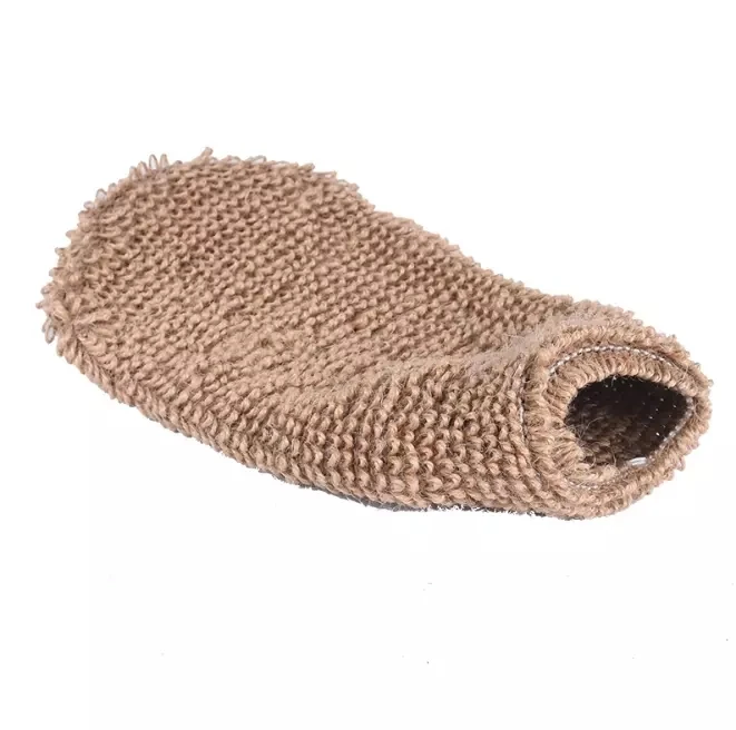 Natural Hemp Ramie And Cotton Exfoliating Bath Glove Shower Glove Buy