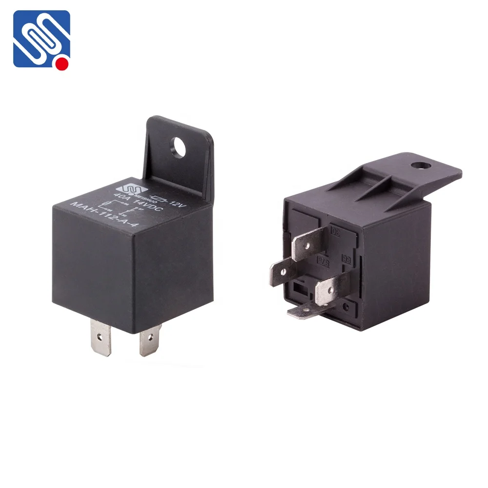 Meishuo MAH 12V 40A SPST 4 Pin New Small Car Relay Model JD1912