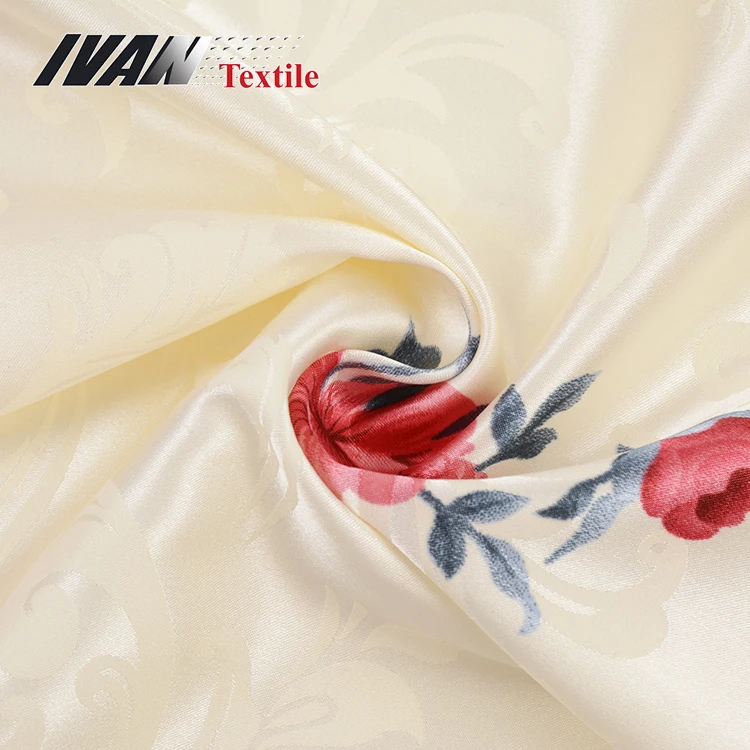 jacquard satin fabric