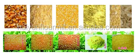 20T/D maize milling machines / corn processing machines / corn flour making machine