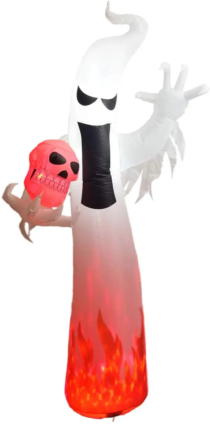 Halloween Inflatables Flashing Flame Ghost For Halloween Inflatable ...