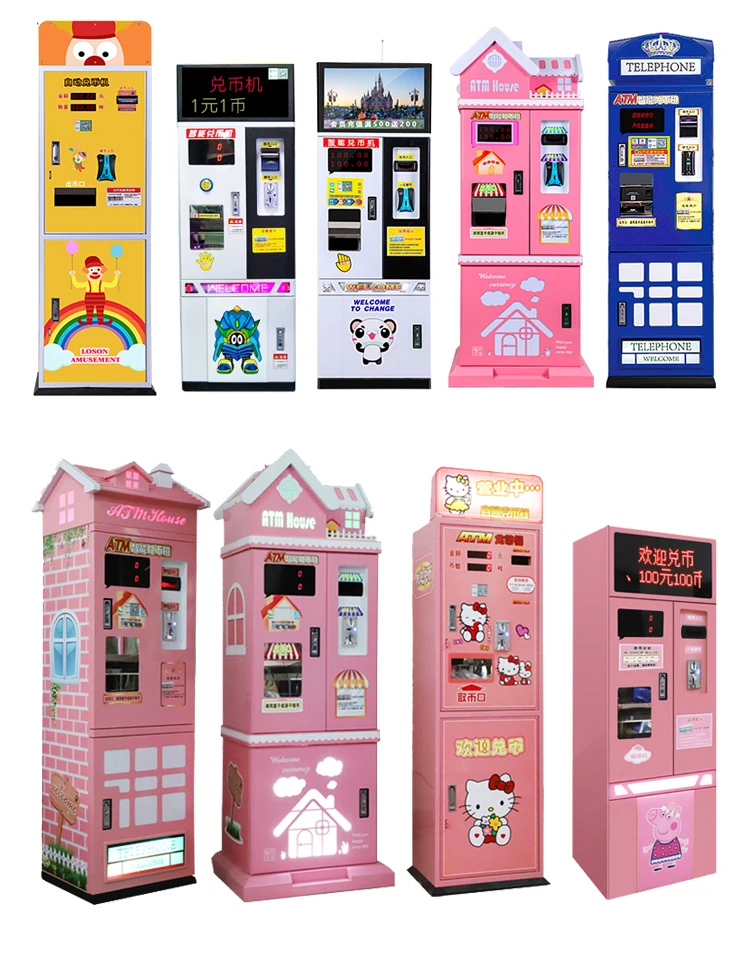 Wholesale Automatic Coin Exchangers Paper Bill Exchange Machine Coin