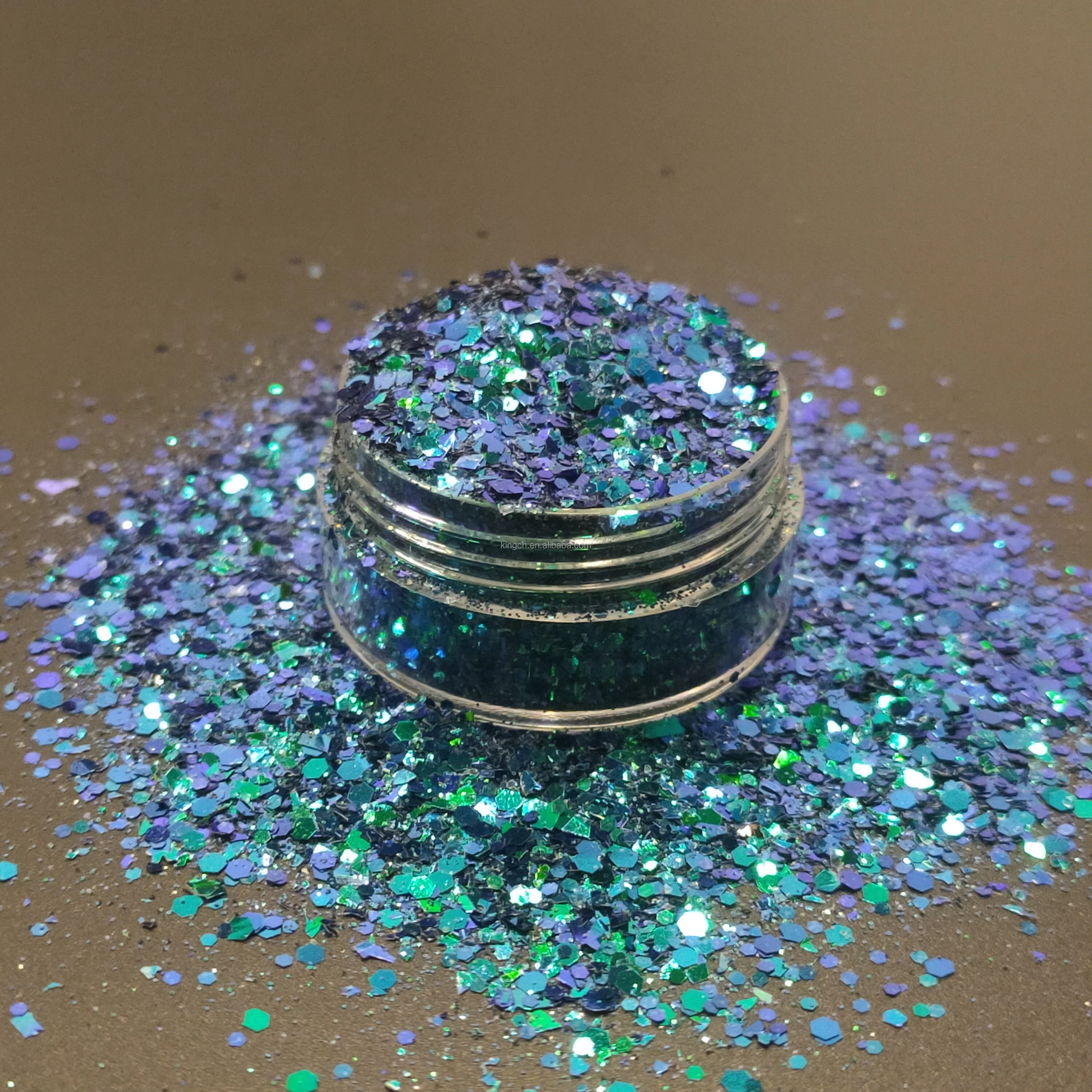 Bulk Polyester Color Shift & Chameleon Glitter For Craft And Makeup