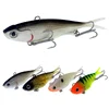 Wholesale or Custom Fishing Lures 115mm 36g 3X VMC Hooks Soft Vibe Lures Rigged Soft Plastic Lure Vibration Bait