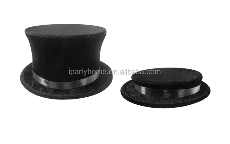 Magic & Party Tricks COLLAPSIBLE FOLDING TOP HAT
