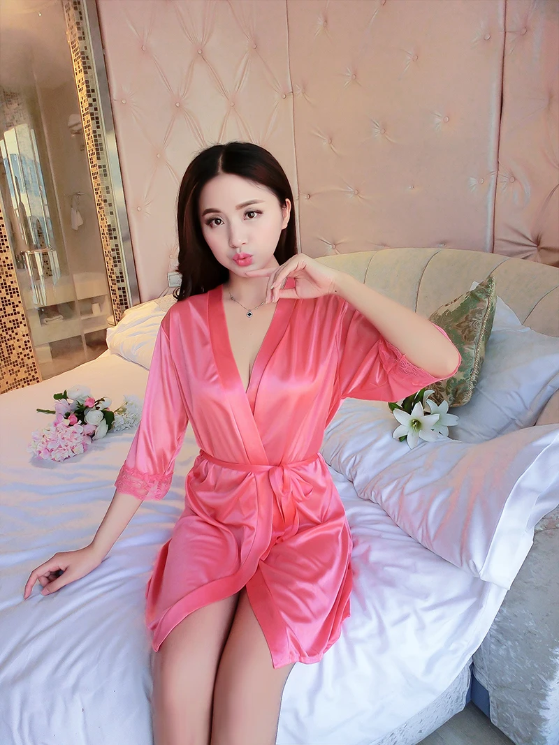 sexy ice silk women sleeping dress for wholesales