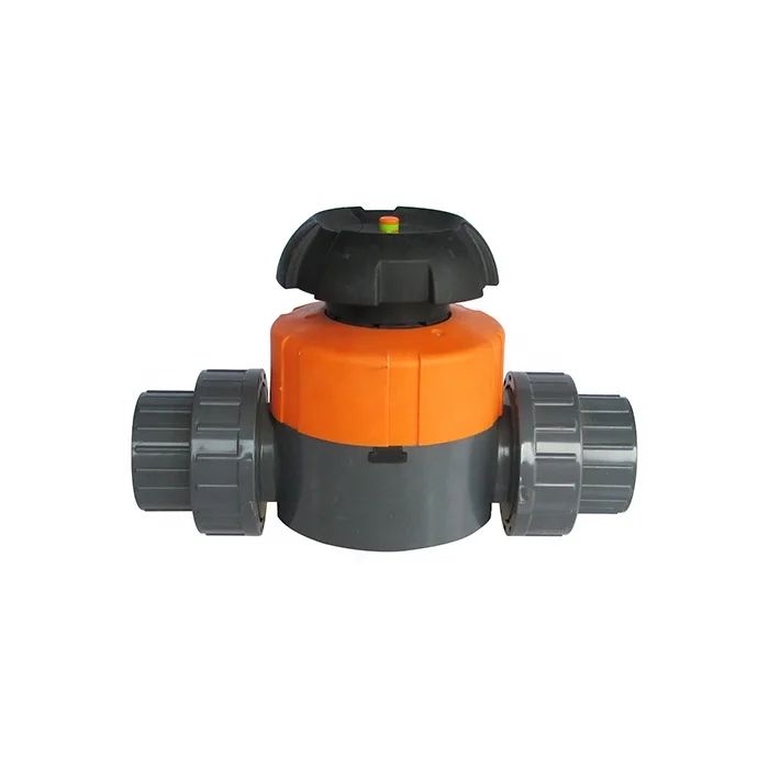 High Quality DIN ASTM JIS Standard Plastic Socket End Diaphragm Valve