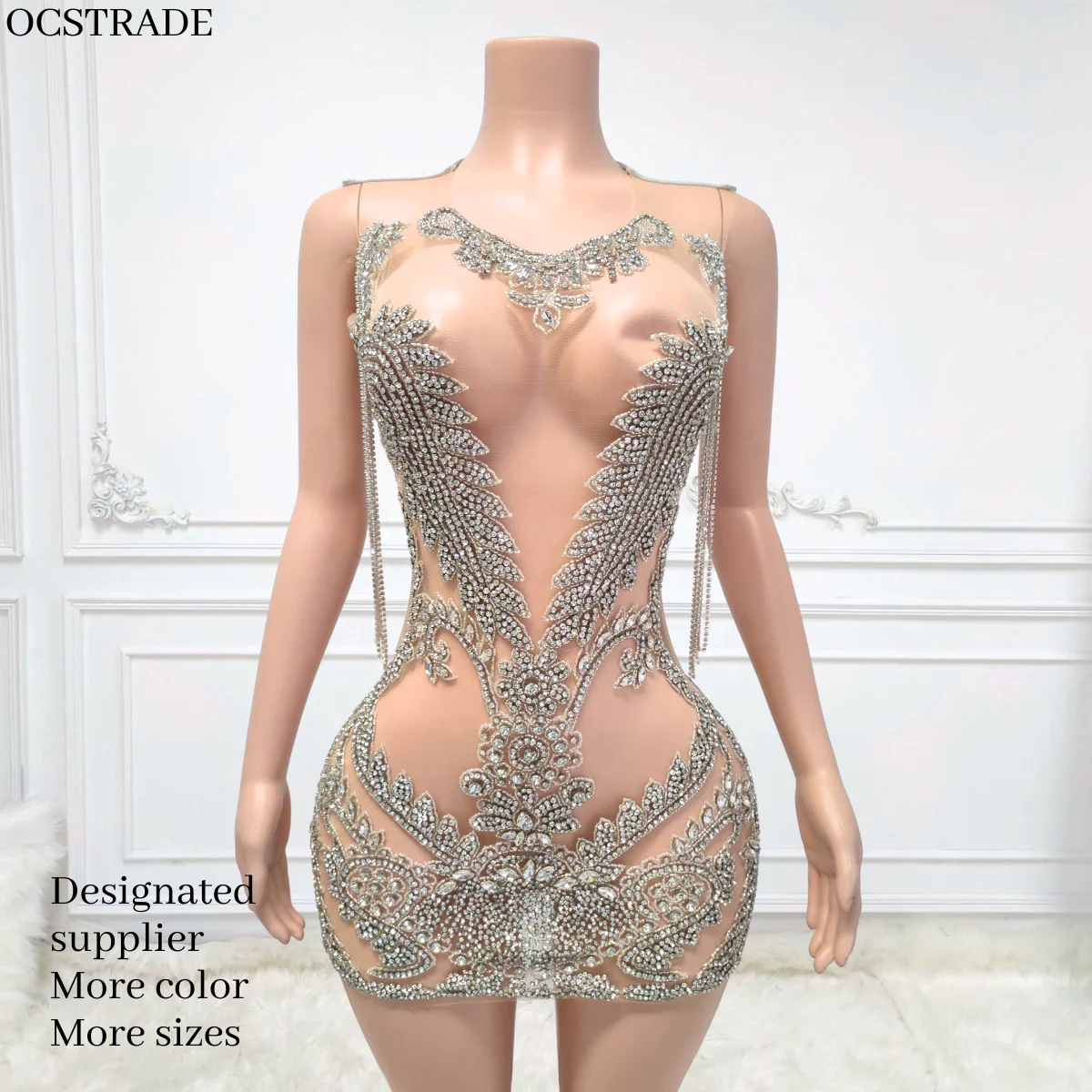 transparent club dress Women's Halter Sexy Transparent Sequin Dress Mini Club Night Out See-Through Dance Party Beach Evening Dresses