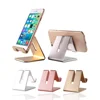 Colorful ! Universal Aluminum alloy metal tablet bracket desktop cell phone stand aluminum mobile holder for mobile phone iPAD