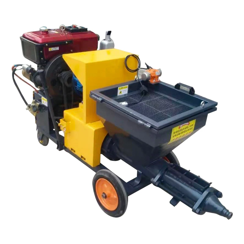 Professional cement mortar spraying machine concrete screed spraying machine for sale Products