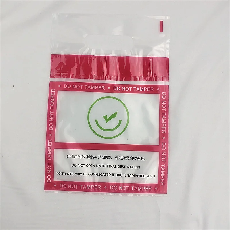 Tamper Proof Security Bags - Reliable Protection for Cash