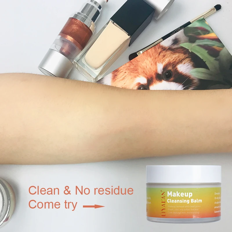 Private Label Makeup Remover Balm Nourishing Face And Eye Cleansing