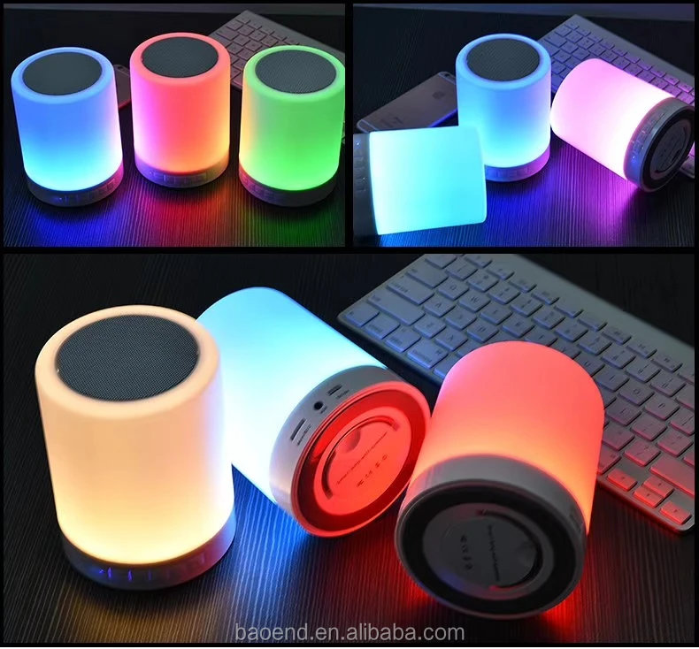 camping lamp mini caixa de som portatil Bt Wireless loudspeaker outdoor led touch light,Bluetooth Speaker with light - ANKUX.COM