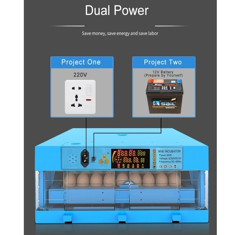 Cross Flow Fans, 110V, PP - detail 4