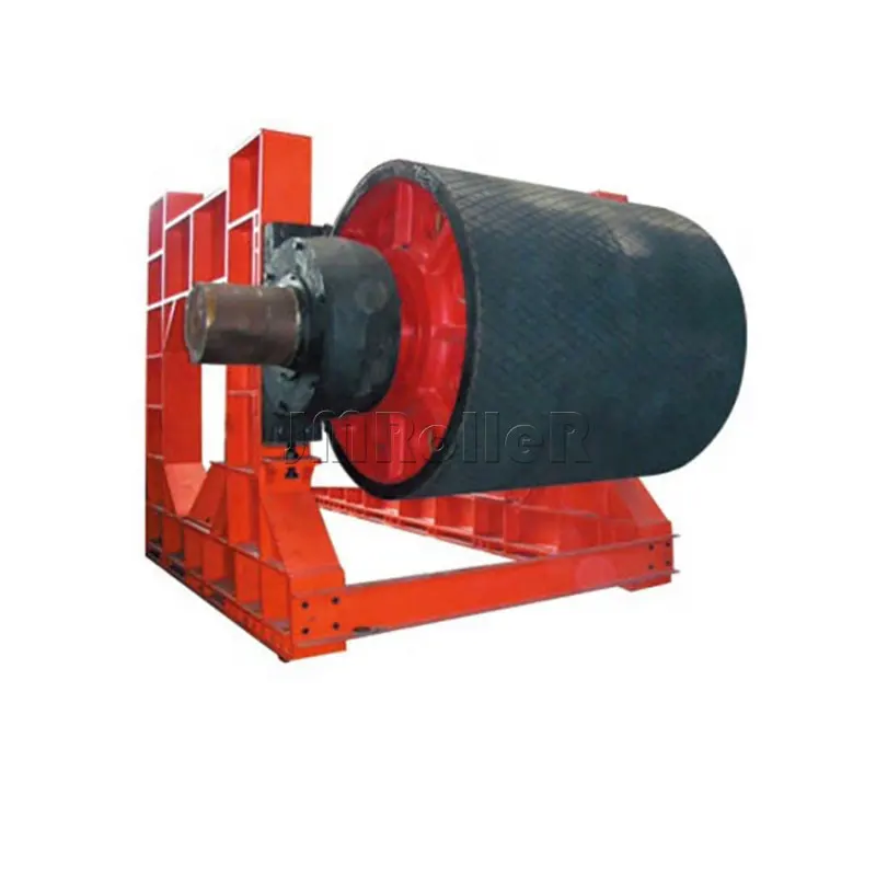 Belt Conveyor Return Pulley Snub Roller Drive Pulley Bend Take Up Snub