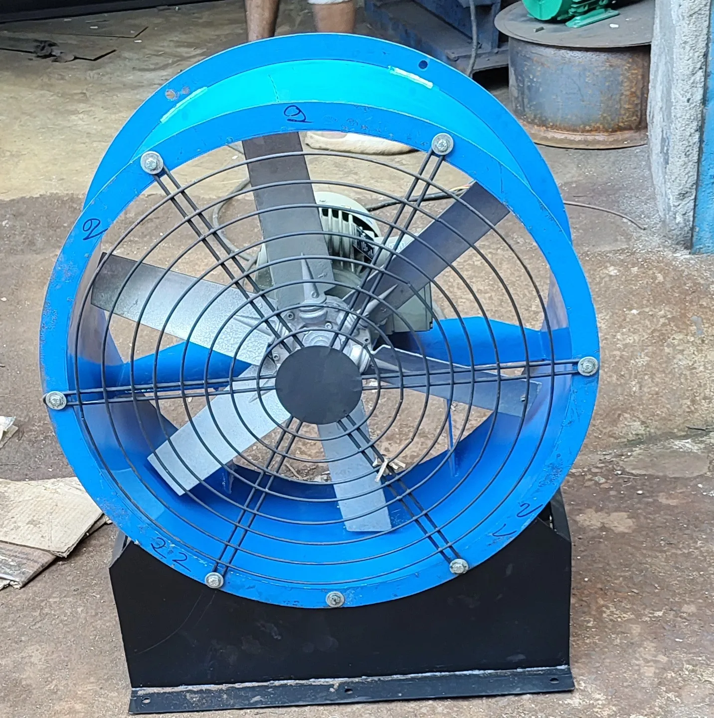 Axial Flow Duct Fan, 1400mm, Aluminium - detail 2