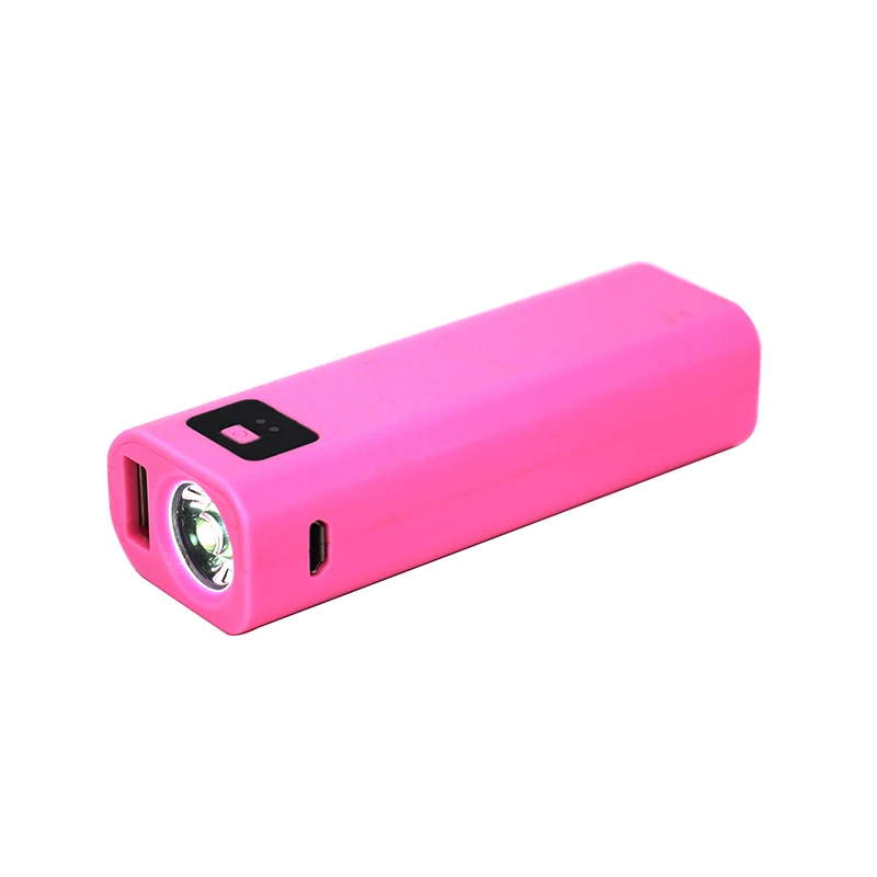 Low Price Universal Bear Custom High Quality Power Bank With Led Light Falshlight Power Bank Charge 2600mAh