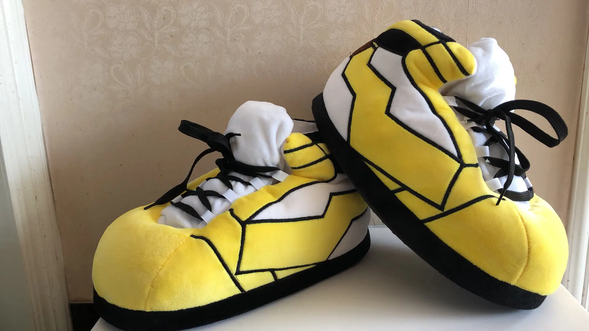 fluffy yeezys slippers