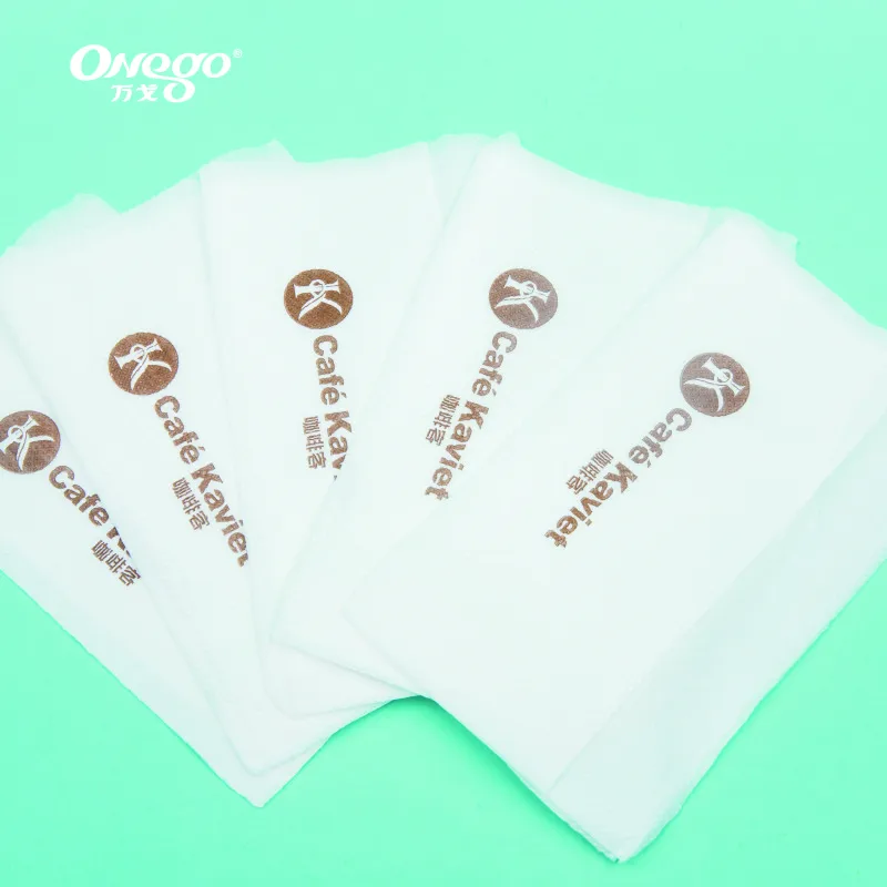 1 Ply Fast Food Table Party Dinner Printed Paper Napkins For