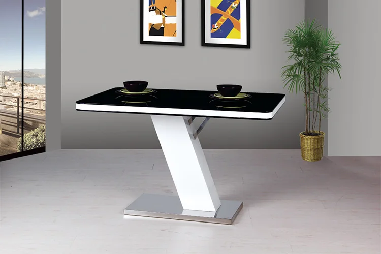 Tempered glass desktop metal base fashion modern adjustablift height lift multifunction coffee table dining table combination