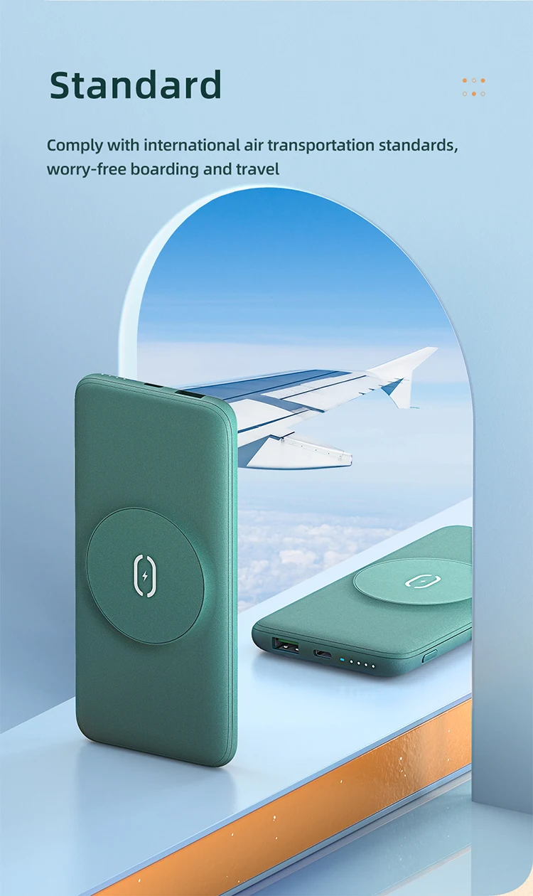 2021 new arrivals 20w 22.5w pd fast charger 10000mah magsafe wireless portable charger power bank magsafe charger - ANKUX.COM