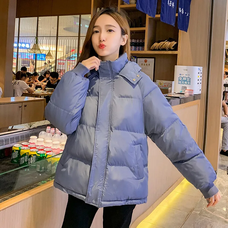 2020 Wholesale Ladies New Fashion Puffer Coat Short Loose Bread Cotton Warm Women's  Jacket - Buy Clothes Woman,Women's Trench Coat Hoodie,Women's Coat 2019  Product on Alibaba.com