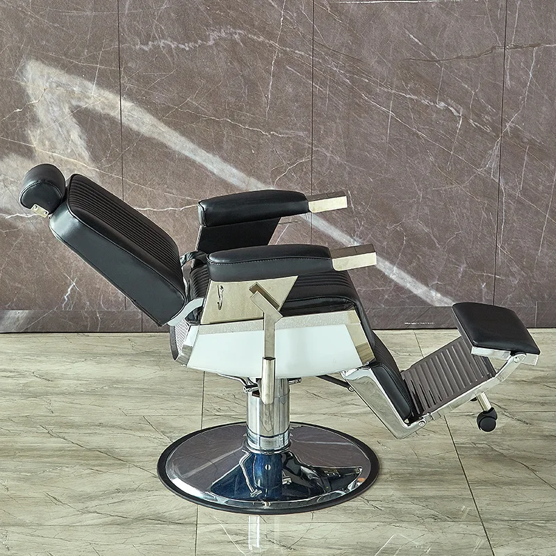 Men's Barber Chair Adjustable Barber Chair For Hair Salon Furniture