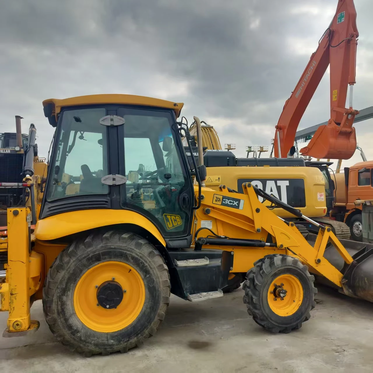 Paint Backhoe Original Paint JCB 3CX Backhoe Loader for Sale High Quality 800 Hours ...