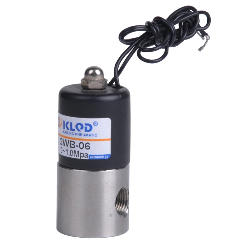 2WB06 / 08 series compact solenoid valve for medical ventilation and