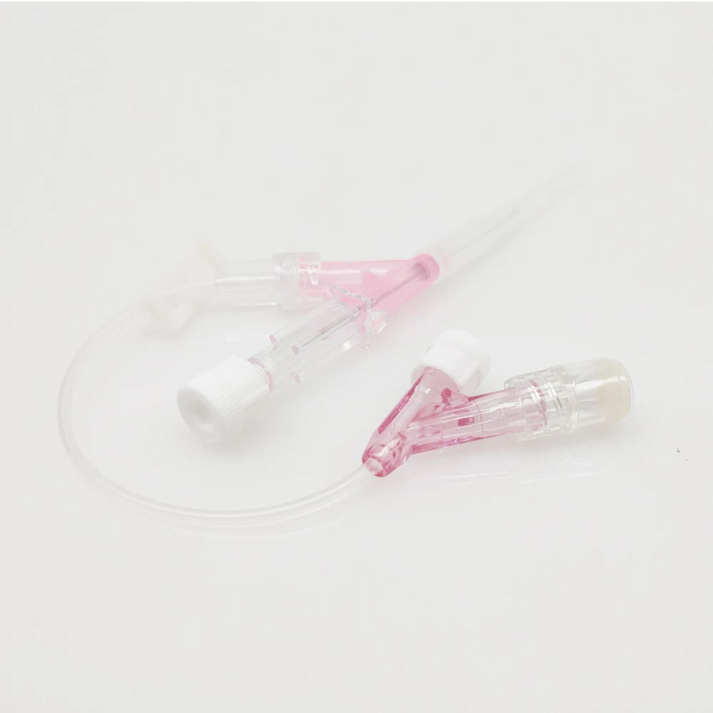 Meditech high quality 1/6 Medical Safety IV cannula pen type iv catheter disposable with injection port  iv cannula factory